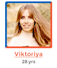 Viktoriya - 28 yrs