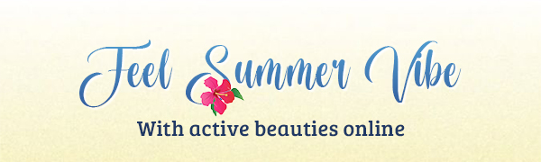 Feel Summer Vibe With active beauties online